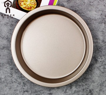 9" Champagne Gold Pizza Pan