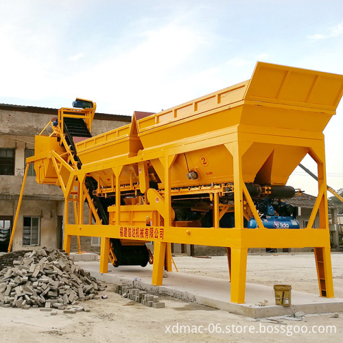 Hot Sale 300t/h Mobile Stabilized Soil Mixing Plant