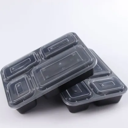 PP plastic disposable ready meal box