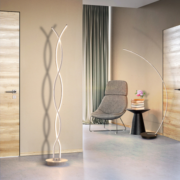 Modern Minimalist 360 LED Dimmer Warmth Floor Lamp