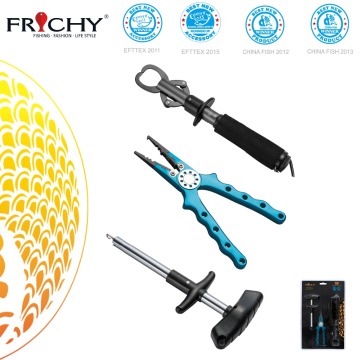 Quality Saltwater Fishing Combo with Stainless Steel Fish Lip Grip and Pliers and Hook Remover China Manufacture