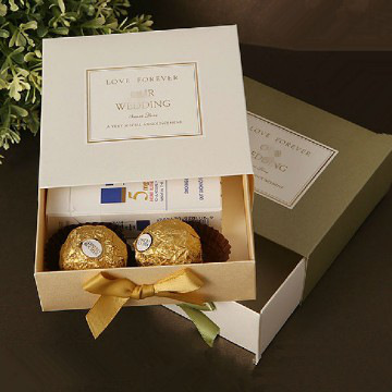 Samll drawer box for wedding favor