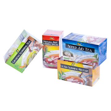 Chinese Herbal Slimming Black Tea of Natural Max Brand with Weight Loss Help