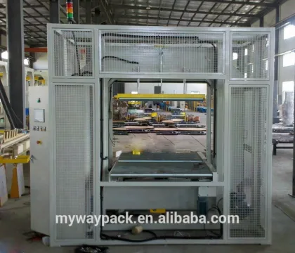 Horizontal wrapping machine profile wrapping machine