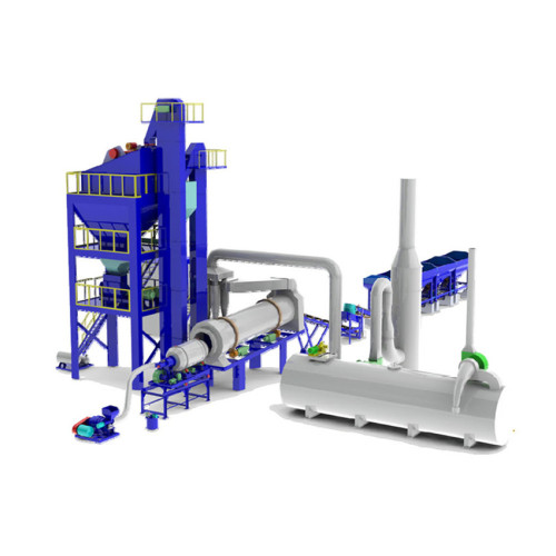 Desain Asphalt Drum Mixer Plant