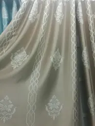 MOSELL! 100% POLYESTER JACQUARD FABRIC WINDOW CURTAINS