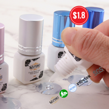Sensitive Eyes Clear Eyelash Extensions Adhesive for Mink Hair Lashes