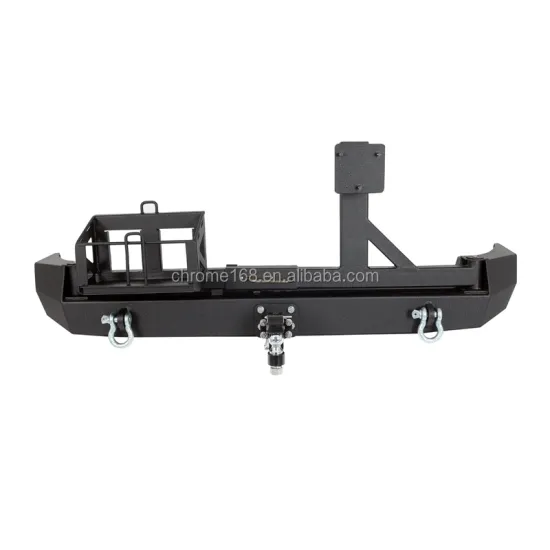 Stainless Steel Rear Bumper with Tire Rack for FJ Cruiser Auto Parts