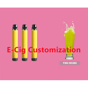 Custom vape Disposable 2800 Puffs 550mAh