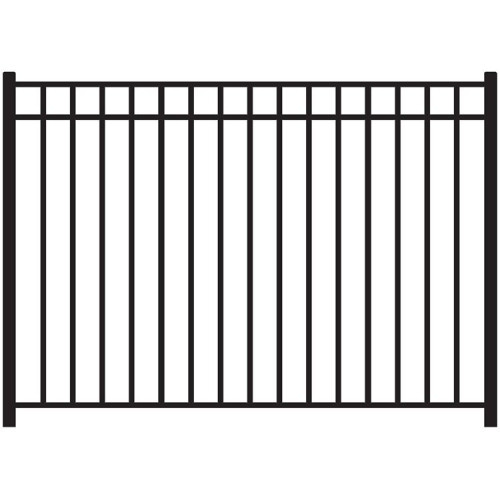 Wrought iron fence parts