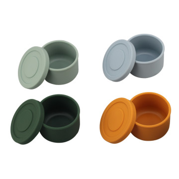 Silicone Food Storage Container Bento Box with Lid