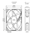 92x25 SERVER DC FAN A8 Timepieces