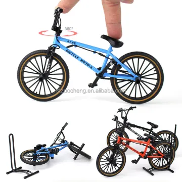 Wholesale 1:8 Scale Metal BMX Bike Simulation Toy Alloy Finger Fingertip Bicycle Model