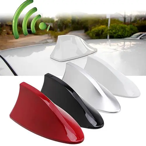 Decorative Car Antenna Universal Car Decorative Antenna No Function Shark Fin Radio Antena Aerial Car exterior parts 2020