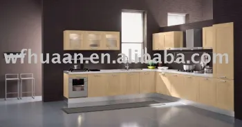 thermofoiled kitchen cabinet