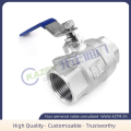 Medium Ball Valve Heavy two-piece threaded ball valve Factory