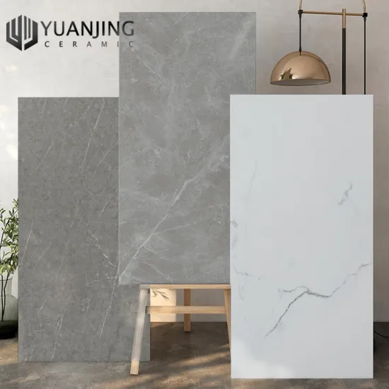 Carrara White Marble-Effect Polished Porcelain Tiles: 600x1200 Travertine, Natural Designs, Grey Ceramic Glazed Options
