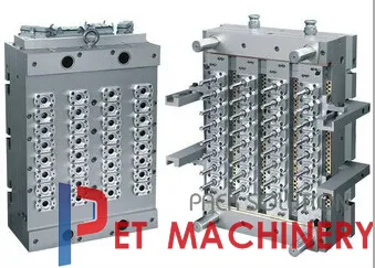 32 cavities Pneumatic shut-off PET preform mould