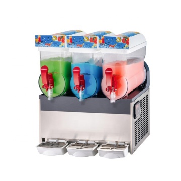 Commercial Slush Machine 3 Tanks Juice Granita Machine for Cold Drink Shops