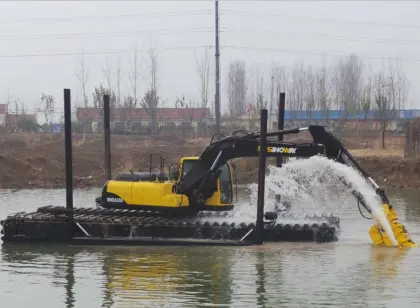 JY Amphibious Excavator Spud