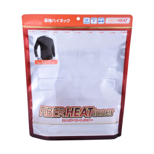 Transparent Window Standing UP Packing Clothes Bag