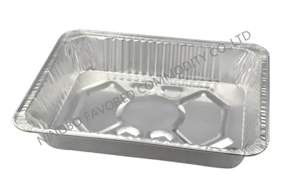 Aluminium foil larger roaster tray