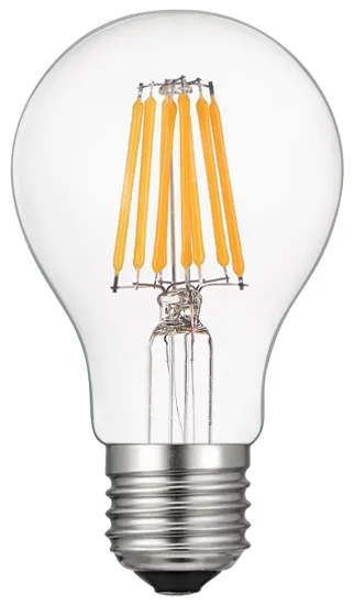 E27 A60 LED filament lamp