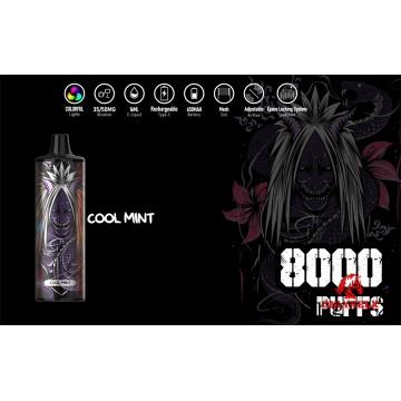 महान मूल्य उच्च गुणवत्ता vape 8000puff