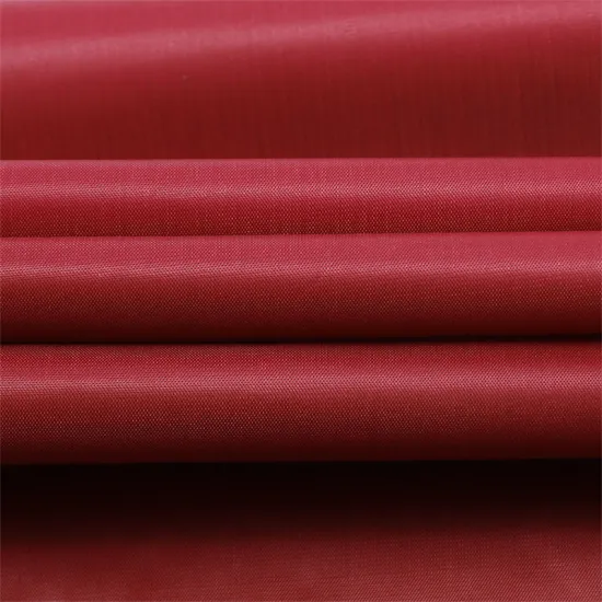 Vinyl coated waterproof raincoat poncho polyester fabric