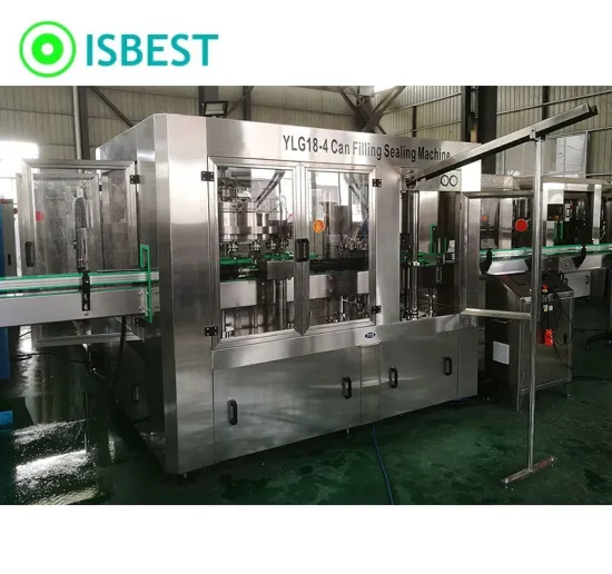 6000CPH China Isbest Lager Beer Canning Production Machine