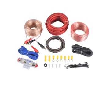 JLD audio Car Amplifier Wiring Kits 10GA flexible power ground cable for cars