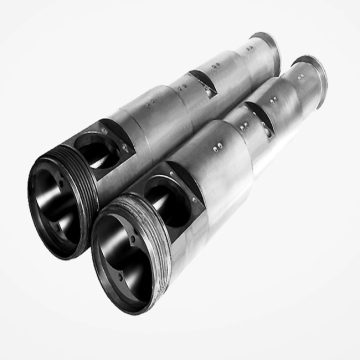 Competitive price 48/100mm conical twin screw barrel manufactured in Zhoushan
