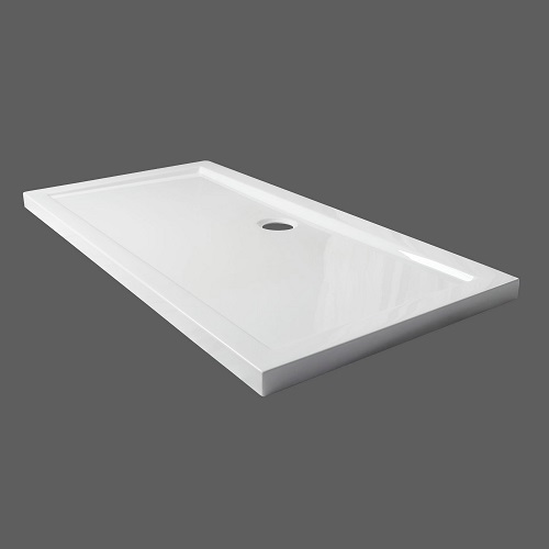 Prefab Shower Pan Sizes 70x140x5cm CE Rectangle ABS Acrylic Mixed ShowerTray