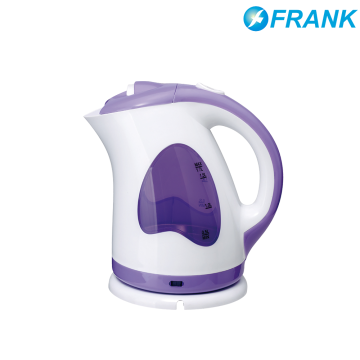 Purple White Two-Tone 1.7L Stainless Steel Electric Kettle