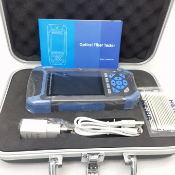 Mini OTDR Optical Test Machine for PON GPON 1310/1490/1550/1625/1650nm with VFL LS OPM and Ethernet Cable Test (LC/FC/SC)