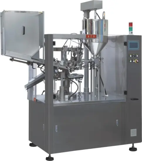 High Speed Laminated Tube Filling and Sealing Machine With Big Storage Tube Hopper