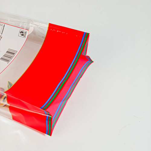 Bolsa con sello de tres lados para refrigerio seco