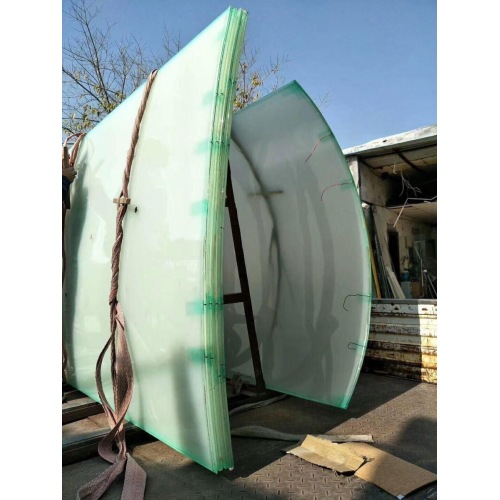 2021 Top Sale Decorative Curved Glass