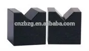 High Accuracy Marble Measuring Instruments Granite V-shape Block