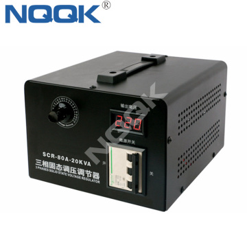 SSR-80A 3 Phase SCR Solid State Voltage Thyristor Regulator 80A 20KW AC380V