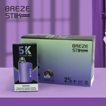 New Breze Stiik BOX Pro 5000 Puffs ECigarette