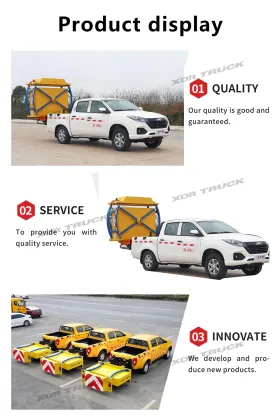 FOTON pickup road Anti-Collision Buffer Truck