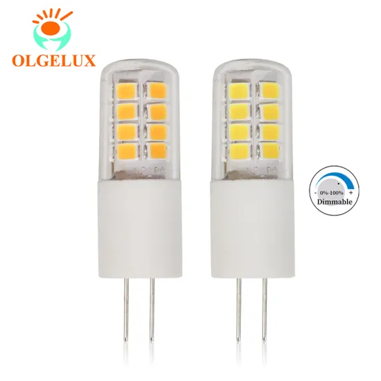 G4 LED Dimmable DC 12V 3W No Flicker Bulb Light Factory