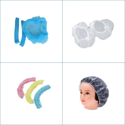 High Speed Fluffy Cap Making Machine PE Disposable Shower Cap Making Machine