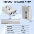 ตัวเชื่อมต่อแผงโซลาร์เซลล์ 10AWG พร้อมปลั๊กแอนเดอร์สัน