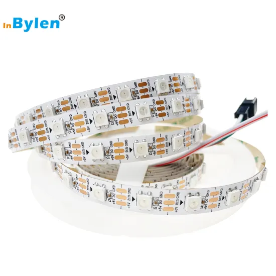 Hot-Sale 16.66mm Cuttable 5050 WS2812b LED Strip, 5V 12W RGB IP65 IP67 IP68