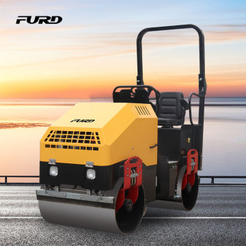 Chinese popular 1.5ton vibratory ride on road roller