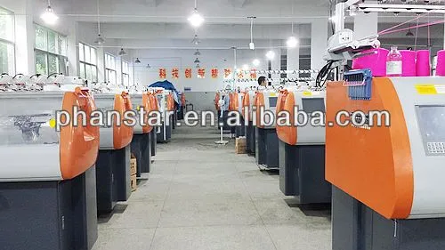 flat knitting machine with double system