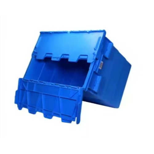 Large Plastic Pallet Box Container with Lid