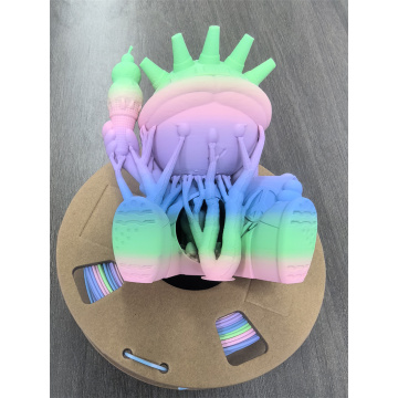 Matte Rainbow PLA Filament 1.75mm